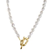 Thomas Sabo KE2320-430-14-L45 Perlenkette Natural Beauty vergoldet Damen