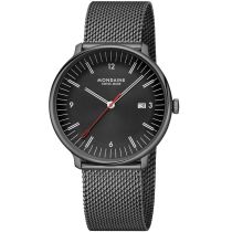 Mondaine MLE.41220.SM  Herrenuhr Doppio 41mm 5ATM 