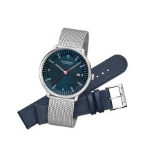 Mondaine MLE.41240.LQV.SET Herrenuhr Doppio 41mm 5ATM 