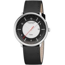Mondaine MLE.41920.LBV Herrenuhr Doppio Solar 41mm 5ATM 