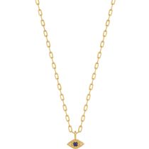 ANIA HAIE N039-02G-L Evil Eye Damen Halskette, verstellbar