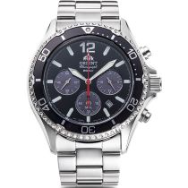 Orient RA-TX0202B10B Mako Chronograph Solar Herrenuhr 43mm 20ATM