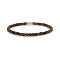 Rebel & Rose RR-40162-S-S Armband Tiger Lily Round Slices