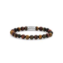Rebel & Rose Armband Who's afraid of the Tiger RR-80009-S-L Herren