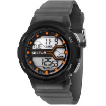 Sector R3251547001 EX-39 Herrenuhr Digitaluhr 44mm 10ATM