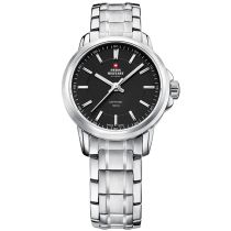 Swiss Military SM34040.01 Damenuhr Saphirglas 28mm 10ATM