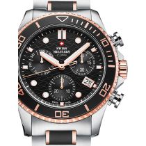 Swiss Military SM34051.03 Chronograph Herrenuhr 46mm 10ATM