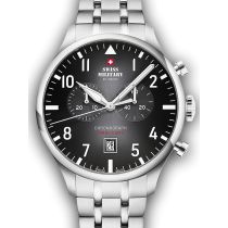 Swiss Military SM34098.01 Vintage Chronograph Herren 43mm 10ATM