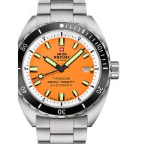 Swiss Military SMA34100.04 Diver Titanium Automatik 42mm 30ATM