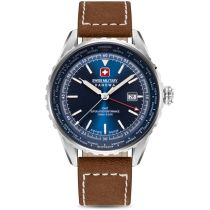 Swiss Military Hanowa SMWGB0003202 Herrenuhr Afterburn GMT 44mm 10ATM 