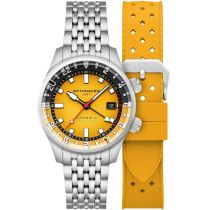 Spinnaker SP-5121-99 Herrenuhr Bradner GMT Automatik 42mm 18ATM