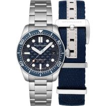 Spinnaker SP-5129-11 Herrenuhr Croft Mid-Size Automatik Limited Dolphin Project 40mm 15ATM