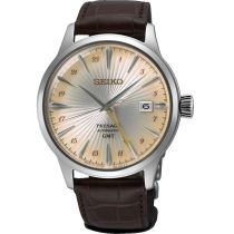 Seiko SSK041J1 Herrenuhr Presage Cocktail Time GMT Automatik Acacia 40mm 5ATM