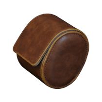 Uhren-Geschenkbox aus braunem Kunstleder RS-3621-1DBR