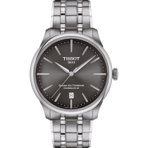Tissot T1398071106100 Herrenuhr Chemin des Tourelles Powermatic-80 39mm 5ATM