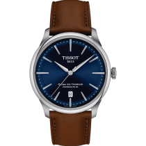 Tissot T1398071604100 Herrenuhr Chemin des Tourelles Powermatic-80 39mm 5ATM