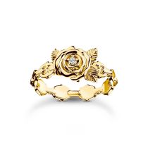 Thomas Sabo TR2482-414-39-54 Vergoldeter Ring Roses Romance Damen