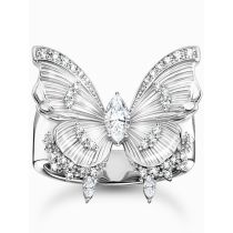 Thomas Sabo TR2495-051-14-56 Cocktailring butterfly silber Damen