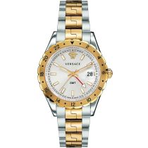 Versace V11030015 Hellenyium GMT Herrenuhr 42mm 5ATM
