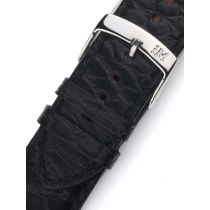 Morellato A01U3932A68019CR22 schwarzes Alligator Uhrenarmband 22mm