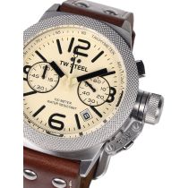 TW Steel CS13 Canteen Leather Chronograph 45mm 10ATM