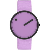 PICTO R44019-R018 Unisex Uhr Ghost Nets Light Orchid 40mm 5ATM