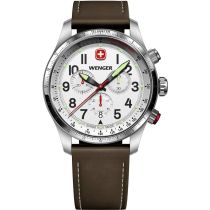 Wenger 01.0543.109 Herrenuhr Terragraph Chrono 43mm 10ATM 