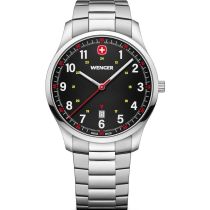 Wenger 01.1441.131 Herrenuhr City Sport 42mm 5ATM 