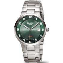 Boccia 3652-04 Herrenuhr Titanium Solar Saphirglas 39mm 5ATM