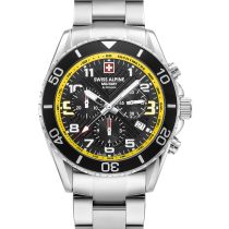 Swiss Alpine Military 7029.9138 Raptor Chronograph Herrenuhr 42mm 10ATM