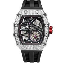 Tsar Bomba TB8209D-02 Herrenuhr Elementar Zirkonia Automatik 44mm 5ATM