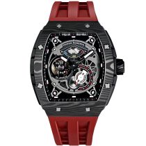 Tsar Bomba TB8210CF-03 Herrenuhr Elementar Carbonfaser Automatik 52mm 5ATM 