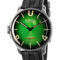 U-Boat 8702/E Darkmoon Green SS Soleil Herrenuhr 44mm 5ATM