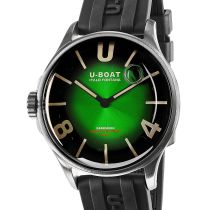 U-Boat 9502/A Darkmoon Green SS Soleil Herrenuhr 40mm 5ATM