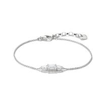 Thomas Sabo A2221-051-14-L19V Armband mit funkelnden Zirkonia silber