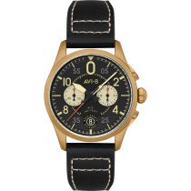 AVI-8 AV-4089-07 Herrenuhr Spitfire Lock Chronograph 42mm 5ATM