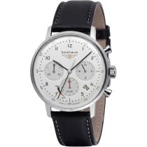Bauhaus 2086-1 Herrenuhr Dessau Solar Chrono 41mm 5ATM