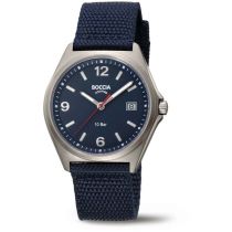 Boccia 3663-03 Herrenuhr Titanium 39mm 10ATM 