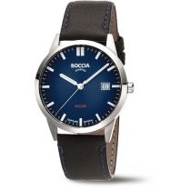 Boccia 3673-01 Herrenuhr Titanium Solar 39mm 5ATM