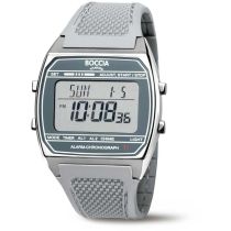 Boccia 3738-01 Herrenuhr Titanium Digital Chronograph 37mm 5ATM