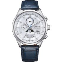 Citizen BY1030-09A Herrenuhr Eco-Drive 4-Zonen Funkuhr Mondphase 42mm 10ATM