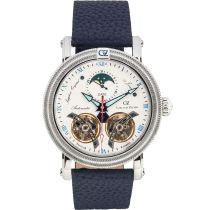 Carl von Zeyten CVZ0085WHS Herrenuhr Schauinsland Automatik Limited 46mm 5ATM