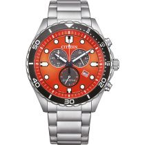 Citizen AT2560-84X Herrenuhr Eco-Drive Chronograph 43mm 10ATM