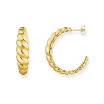 Thomas Sabo CR758-413-39 Creolen organische Formen vergoldet Damen