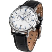 Carl von Zeyten CVZ0037WH Herrenuhr Bühlot Chronograph 44mm 3ATM