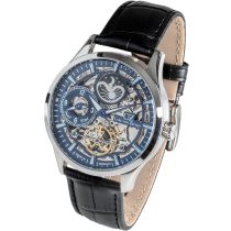 Carl von Zeyten CVZ0063BLS Freiburg Automatik Herrenuhr Dual Time