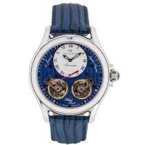 Carl von Zeyten CVZ0084SBLS Herrenuhr Waldhaus Automatik Limited 46mm 5ATM