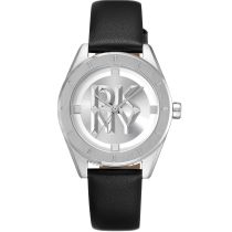 DKNY DK1L016L0015 Damenuhr Chambers Midi Black 34mm 5ATM