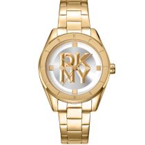 DKNY DK1L016M0065 Damenuhr Chambers Midi Gold 34mm 5ATM