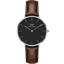 Daniel Wellington DW00100177 Damenuhr Petite Bristol 32mm 3ATM 